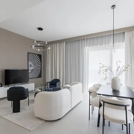 Creek Beach Roomy 3Br + Terrace Dubai Esterno foto