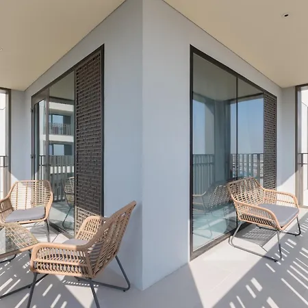 Creek Beach Roomy 3Br + Terrace Dubai Esterno foto